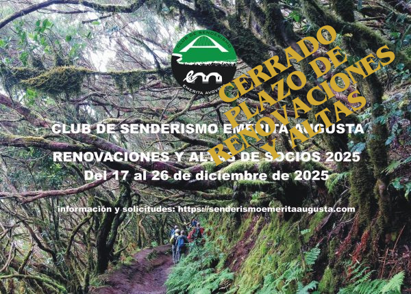 RENOVACIÓN SOCIOS Y LICENCIAS FEDERATIVAS 2025