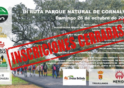 RUTA PARQUE NATURAL DE CORNALVO