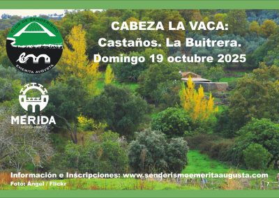 CABEZA LA VACA: CASTAÑOS. LA BUITRERA