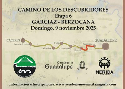 CAMINO DE LOS DESCUBRIDORES ETAPA 6: DE GARCIAZ A BERZOCANA
