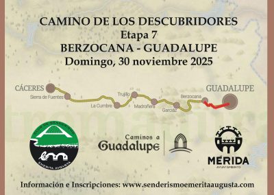 CAMINO DE LOS DESCUBRIDORES ETAPA 7: DEL PUERTO DE BERZOCANA A GUADALUPE