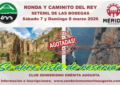 FIN DE SEMANA RONDA Y CAMINITO DEL REY