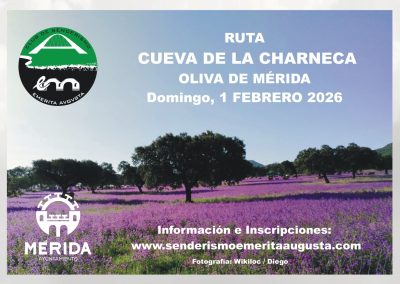 RUTA CUEVA DE LA CHARNECA OLIVA DE MÉRIDA