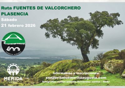 RUTA FUENTES DE VALCORCHERO, PLASENCIA